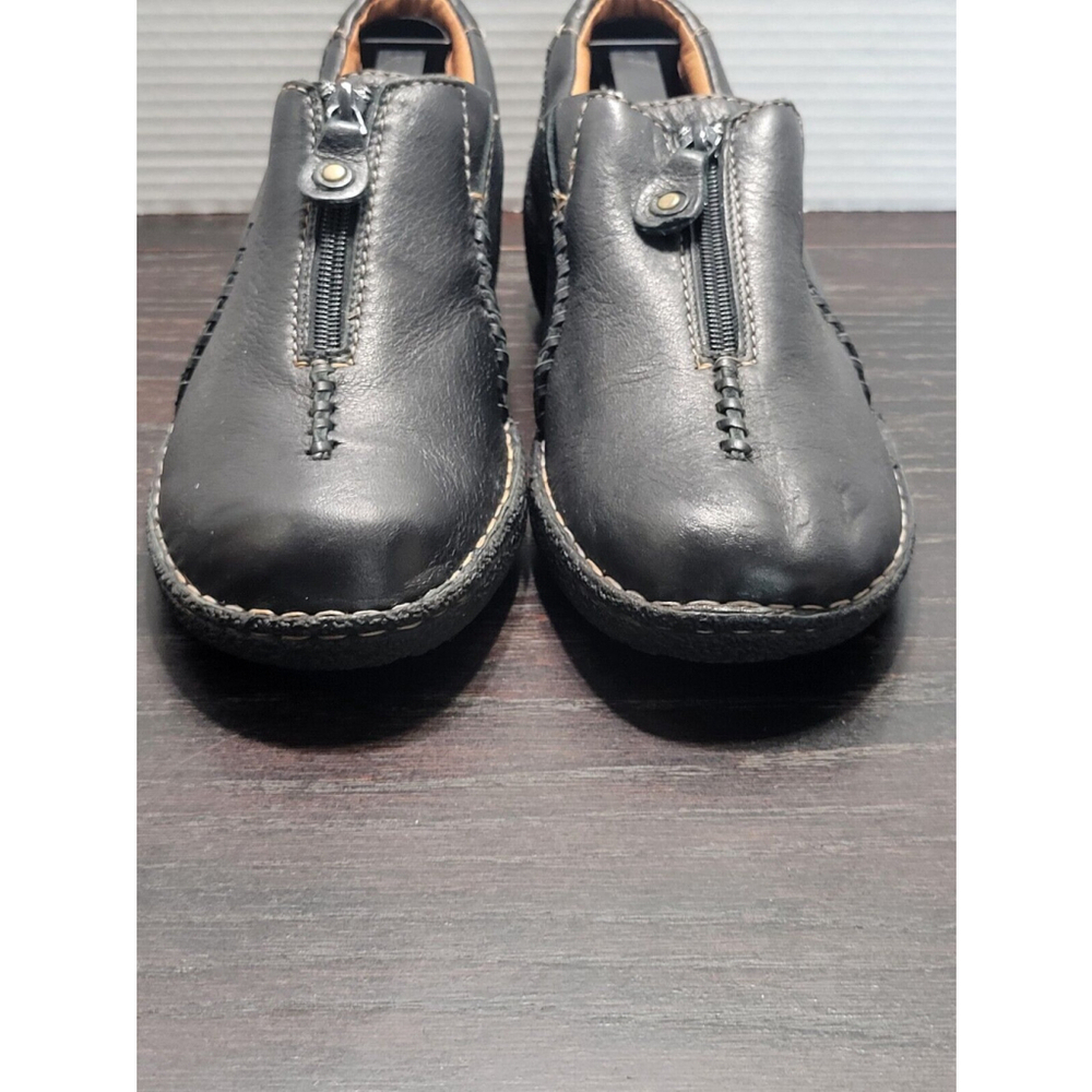 Clarks Muckers Women's 10M Ridge Zip Brown Leather Waterproof Outdoor Shoes [S16